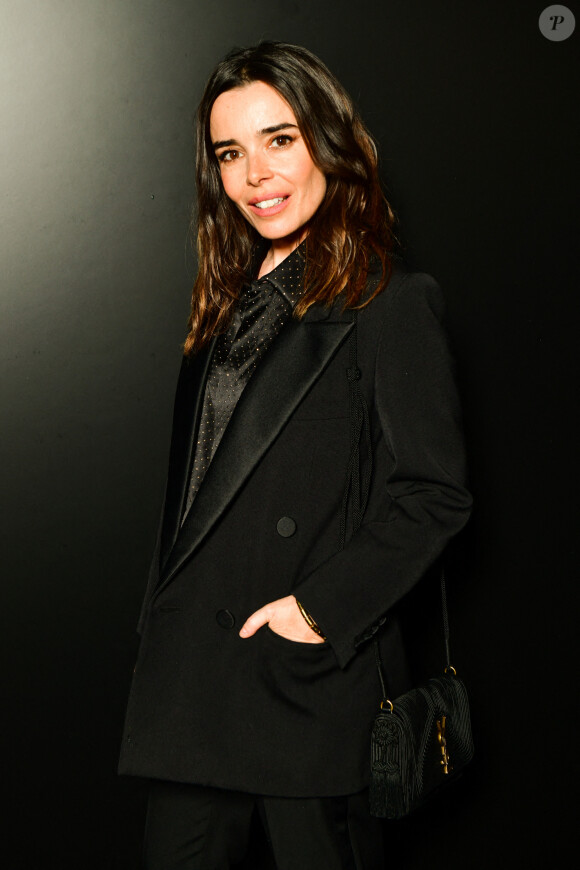 Elodie Bouchez assiste au défilé de mode Saint Laurent, collection prêt-à-porter automne-hiver 2020/2021, à la Tour Eiffel. Paris, le 25 février 2020.