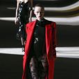 Défilé de mode Saint Laurent collection prêt-à-porter hiver 2020 à Paris, le 25 février 2020.