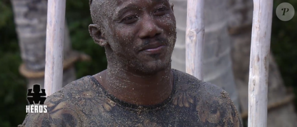 Moussa dans "Koh-Lanta, l'île des héros", le 28 février 2020 sur TF1.