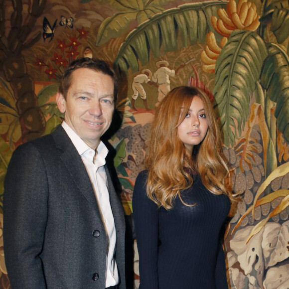Jean-Philippe Hecquet (directeur général de LANVIN) et Zahia Dehar assistent au défilé de mode LANVIN, collection prêt-à-porter automne-hiver 2020/2021, à la Galerie des Gobelins. Paris, le 26 février 2020 © Veeren Ramsamy-Christophe Clovis / Bestimage