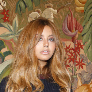 Zahia Dehar assiste au défilé de mode LANVIN prêt-à-porter automne-hiver 2020/2021 à la Galerie des Gobelins. Paris, le 26 février 2020 © Veeren Ramsamy-Christophe Clovis / Bestimage