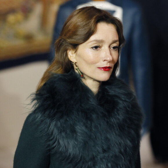 Audrey Marnay défile pour LANVIN, collection prêt-à-porter automne-hiver 2020/2021 à Paris. Le 26 février 2020 © Veeren Ramsamy-Christophe Clovis / Bestimage