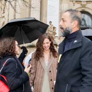 Katie Holmes a assisté au défilé de mode Chloé, collection prêt-à-porter automne-hiver 2020/2021. Paris, le 27 février 2020. © Veeren-Clovix/Bestimage