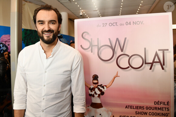 Cyril Lignac est l'invité "Star" de ShowColat le 2 novembre 2018. © Bruno Bebert/Bestimage