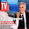Cyril Viguier en couverture du Parisien TV Magazine.