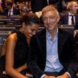 Vincent Cassel et sa femme Tina Kunakey dans la salle lors de la 45ème cérémonie des César à la salle Pleyel à Paris le 28 février 2020 © Olivier Borde / Dominique Jacovides / Bestimage