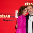 Pierre Hermé et sa femme Valerie au dîner de la 45ème cérémonie des César au Fouquet's à Paris. Le 28 février 2020.
