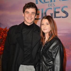 Le DJ belge Henri PFR et sa compagne Marie Lopez (Enjoy Phoenix) - Projection exceptionelle de "La Reine des Neiges 2 " au Grand Rex à Paris le 13 novembre 2019. © Veeren Ramsamy/Bestimage