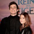 Le DJ belge Henri PFR et sa compagne Marie Lopez (Enjoy Phoenix) - Projection exceptionelle de "La Reine des Neiges 2 " au Grand Rex à Paris le 13 novembre 2019. © Veeren Ramsamy/Bestimage
