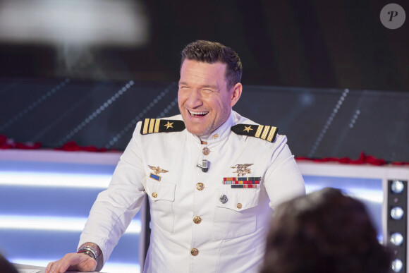 Benjamin Castaldi lors de l'enregistrement de l'émission TPMP "Ouvert à Tous" sur C8, le 14 février 2020. © Jack Tribeca / Bestimage