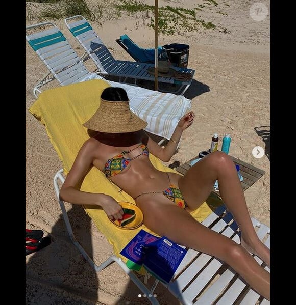 Kendall Jenner en vacances aux Bahamas. Mars 2020.