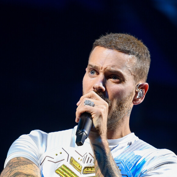 M. Pokora en concert au Palais Nikaia à Nice dans le cadre de sa tournée "Pyramide Tour" le 15 novembre 2019. © Lionel Urman / Bestimage