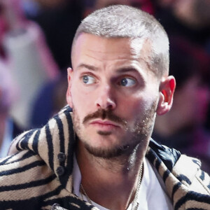 Matt Pokora (M. Pokora) - People au match de basket "ASVEL vs Boulogne Levallois Metropolitans" lors de la première demi-finale de Leaders Cup à la "Disney Events Arena" de Marne-la-Vallée, le 15 février 2020. © Gwendoline Le Goff / Panoramic / Bestimage