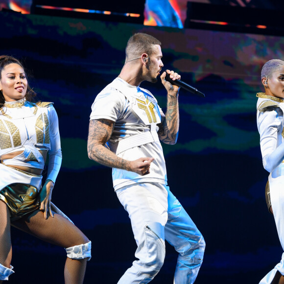 M. Pokora en concert au Palais Nikaia à Nice dans le cadre de sa tournée "Pyramide Tour" le 15 novembre 2019. © Lionel Urman / Bestimage