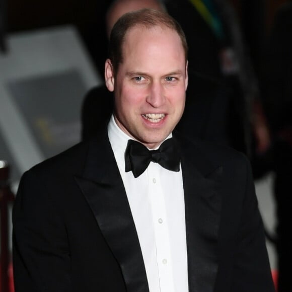 Le prince William, duc de Cambridge et Catherine Kate Middleton, la duchesse de Cambridge - 73e cérémonie des British Academy Film Awards (BAFTA) au Royal Albert Hall à Londres, le 2 février 2020.