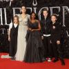 Angelina Jolie avec ses enfants Zahara, Shiloh, Vivienne et Knox