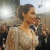 Angelina Jolie lors de la première de Maléfique : Le Pouvoir du mal à Londres le 10 octobre 2019.