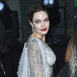 Angelina Jolie - Les célébrités assistent à la première de "Maléfique : Le Pouvoir du Mal" à Londres, le 9 octobre 2019.
