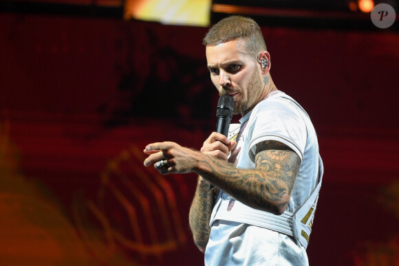 M. Pokora en concert au Palais Nikaia à Nice dans le cadre de sa tournée Pyramide Tour le 15 novembre 2019. © Lionel Urman / Bestimage