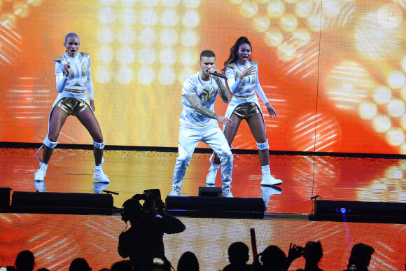M. Pokora en concert au Palais Nikaia à Nice dans le cadre de sa tournée Pyramide Tour le 15 novembre 2019. © Lionel Urman / Bestimage