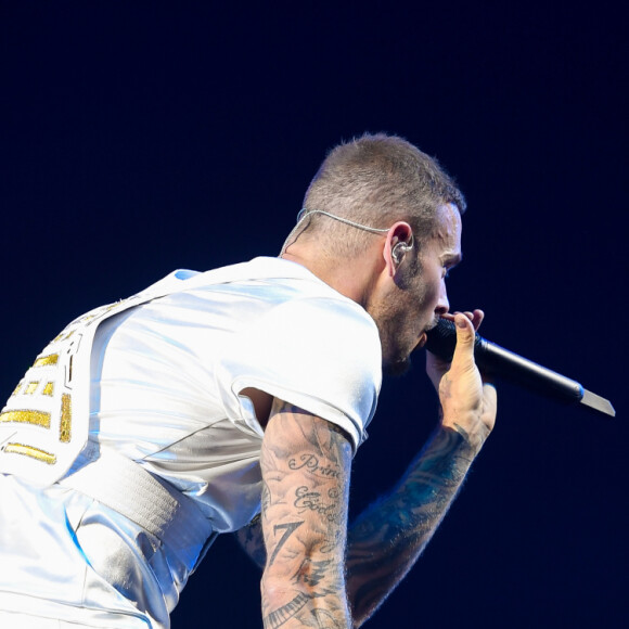 M. Pokora en concert au Palais Nikaia à Nice dans le cadre de sa tournée Pyramide Tour le 15 novembre 2019. © Lionel Urman / Bestimage