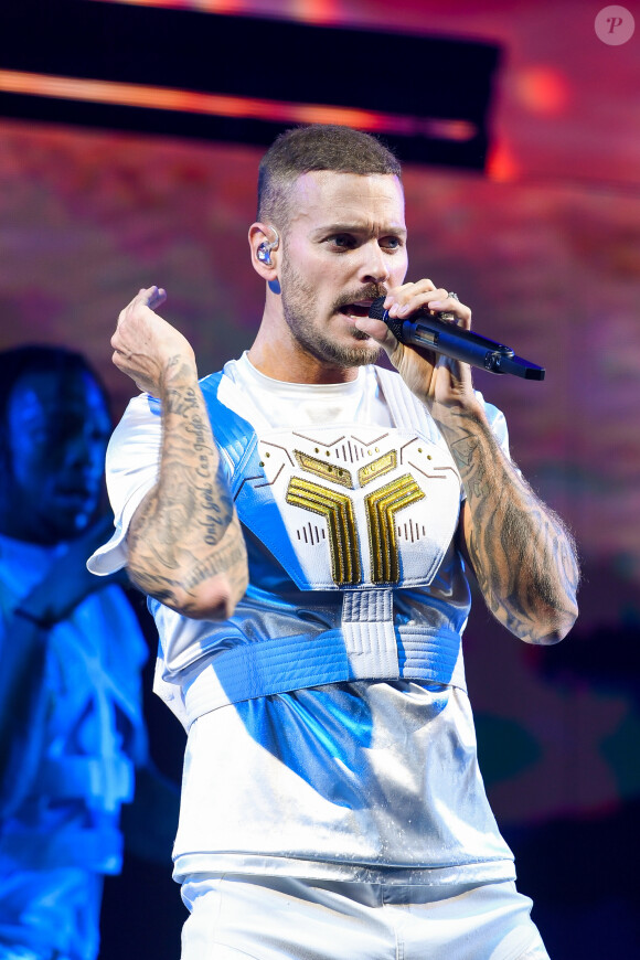 M. Pokora en concert au Palais Nikaia à Nice dans le cadre de sa tournée Pyramide Tour le 15 novembre 2019. © Lionel Urman / Bestimage