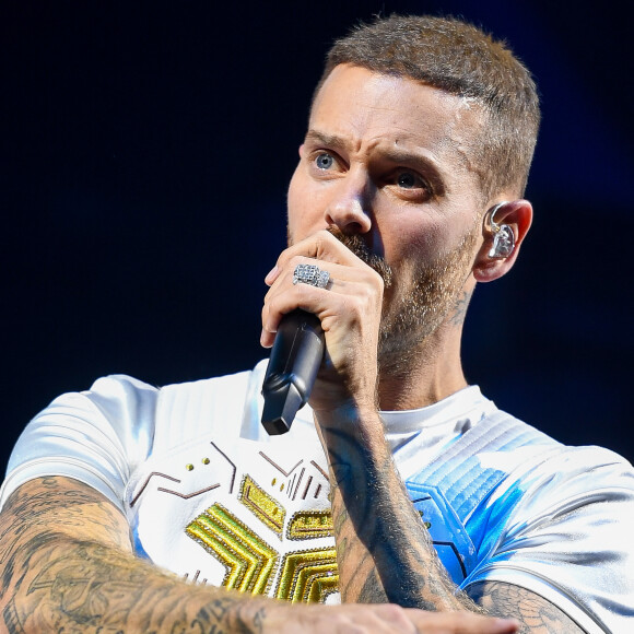 M. Pokora en concert au Palais Nikaia à Nice dans le cadre de sa tournée Pyramide Tour le 15 novembre 2019. © Lionel Urman / Bestimage