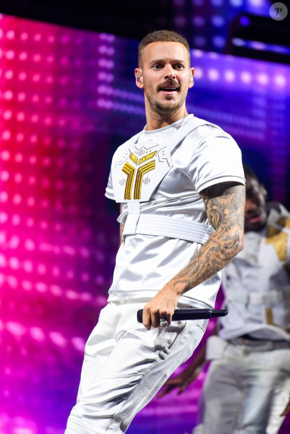 M. Pokora en concert au Palais Nikaia à Nice dans le cadre de sa tournée Pyramide Tour le 15 novembre 2019. © Lionel Urman / Bestimage