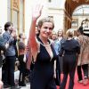 Sandrine Bonnaire - Défilé "Over Fifty... et alors !" à la galerie Vivienne à Paris le 17 Juin 2019. © Dominique Jacovides/Bestimage