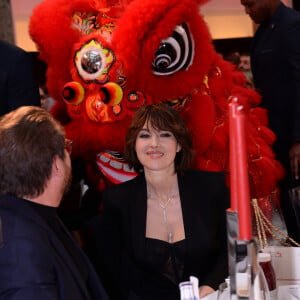 Monica Bellucci lors du déjeuner d'affaires "Edition Spéciale Femmes" de la 5ème édition du Chinese Business Club, à l'occasion de la journée internationale des droits des femmes au Pavillon Cambon Potel et Chabot. Paris, le 9 mars 2020. © Rachid Bellak/Bestimage