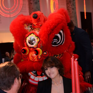 Monica Bellucci lors du déjeuner d'affaires "Edition Spéciale Femmes" de la 5ème édition du Chinese Business Club, à l'occasion de la journée internationale des droits des femmes au Pavillon Cambon Potel et Chabot. Paris, le 9 mars 2020. © Rachid Bellak/Bestimage