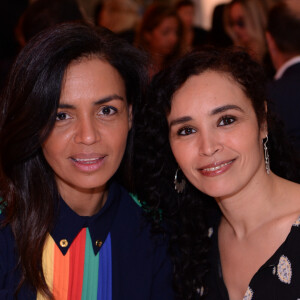 Laurence Roustandjee et Aïda Touihri lors du déjeuner d'affaires "Edition Spéciale Femmes" de la 5ème édition du Chinese Business Club, à l'occasion de la journée internationale des droits des femmes au Pavillon Cambon Potel et Chabot. Paris, le 9 mars 2020. © Rachid Bellak/Bestimage