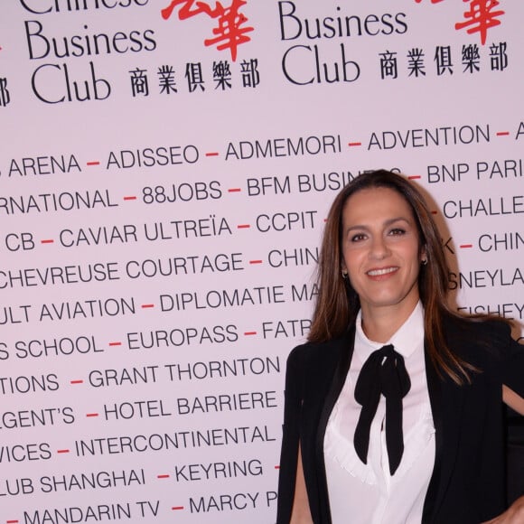 Elisa Tovati lors du déjeuner d'affaires "Edition Spéciale Femmes" de la 5ème édition du Chinese Business Club, à l'occasion de la journée internationale des droits des femmes au Pavillon Cambon Potel et Chabot. Paris, le 9 mars 2020. © Rachid Bellak/Bestimage