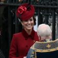 Le prince William, duc de Cambridge, et Kate Middleton, duchesse de Cambridge - La famille royale d'Angleterre à la cérémonie du Commonwealth en l'abbaye de Westminster à Londres, le 9 mars 2020.