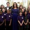 Kate Middleton, duchesse de Cambridge, assiste au dîner de gala du 25e anniversaire de l'association caritative "Place2Be" à Buckingham Palace. Londres. Le 9 mars 2020. @Chris Jackson/PA Wire/ABACAPRESS.COM