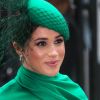 Meghan Markle, duchesse de Sussex - La famille royale d'Angleterre à la sortie de la cérémonie du Commonwealth en l'abbaye de Westminster à Londres, le 9 mars 2020.