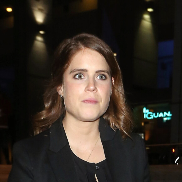 La princesse Beatrice d'York à la sortie de la première de "America Woman" à Londres, le 9 octobre 2019.09/10/2019 - Londres