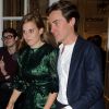 La princesse Beatrice d'York et son fiancé Edoardo Mapelli Mozzi - People quittent la soirée de lancement du livre de N. von Bismarck "The Dior sessions" à Londres le 1er octobre 2019.