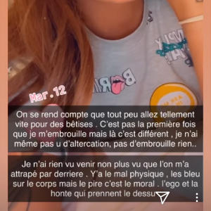 Aurélie Dotremont révèle avoir été agressée, sur Instagram, le 12 mars 2020