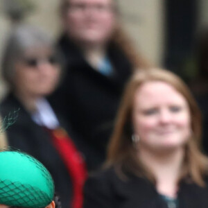 Le prince Harry, duc de Sussex, et Meghan Markle, duchesse de Sussex - La famille royale d'Angleterre lors de la cérémonie du Commonwealth en l'abbaye de Westminster à Londres, le 9 mars 2020.