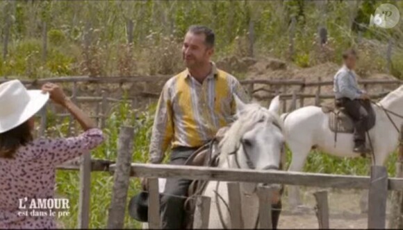 Matthieu de "L'amour est dans le pré 2020" lors du tournage de son portrait diffusé lundi 16 mars, sur M6