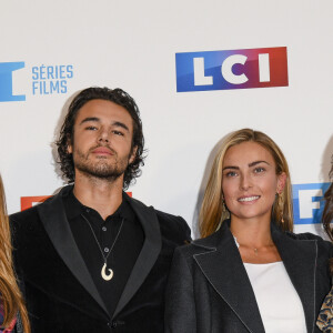 Candice Pascal, Anthony Colette, Inès Vandamme et Elsa Esnoult - Soirée de rentrée 2019 de TF1 au Palais de Tokyo à Paris, le 9 septembre 2019. © Pierre Perusseau/Bestimage