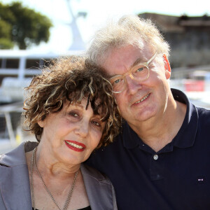 Dominique Besnehard et Liliane Rovère pour la série télévisée "Dix pour cent" au photocall du troisième jour du festival international du film de La Rochelle, France, le 14 septembre 2018. © Patrick Bernard/Bestimage