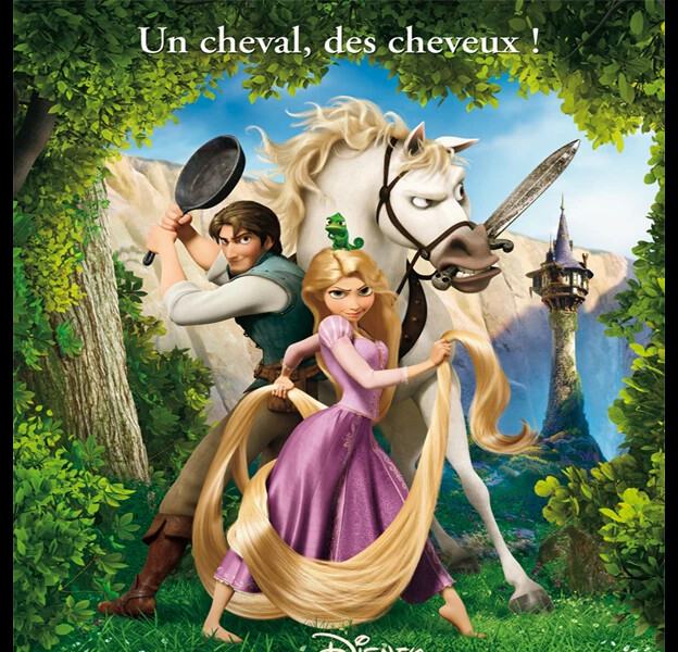 Affiche du film "Raiponce" (Disney).