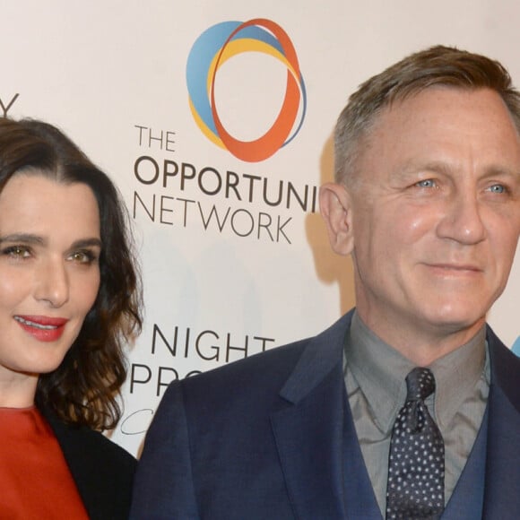 Daniel Craig et sa femme Rachel Weisz à la 11ème soirée annuelle Opportunity Network à New York le 9 avril 2018.