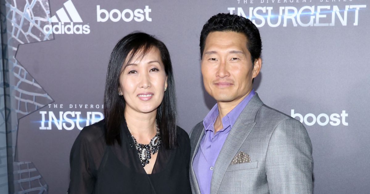 Daniel Dae Kim et sa femme Mia Première du film The Divergent Series