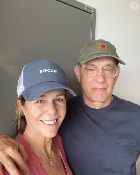 Tom Hanks et sa femme Rita Wilson, atteints du coronavirus, donnent de leurs nouvelles sur Instagram, le 13 mars 2020.