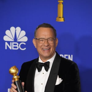 Tom Hanks - Pressroom de la 77ème cérémonie annuelle des Golden Globe Awards au Beverly Hilton Hotel à Los Angeles, le 5 janvier 2020.