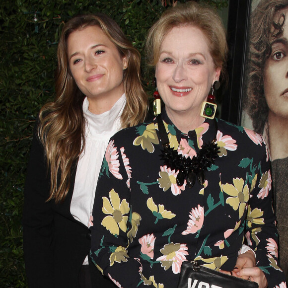 Meryl Streep et sa fille Grace Gummer - Première du film "Suffragette" à Los Angeles le 20 octobre 2015.