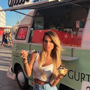 Manon Marsault au Portugal, le 30 juin 2019